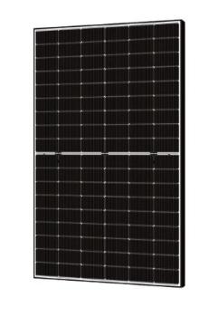 DAS SOLAR Solarmodul PV-Modul Photovoltaik 440Wp, Bifacial, Rahmen schwarz/Front weiss (DAS-DH108NA 440W)
